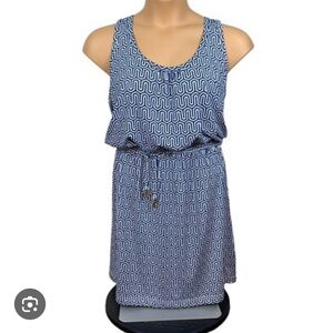 Mud Pie Geometric dress swim cover up tank july 4!